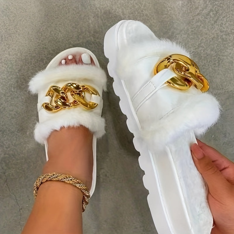 LUXURIOUS SLIPPERS IN AND OUTSIDE