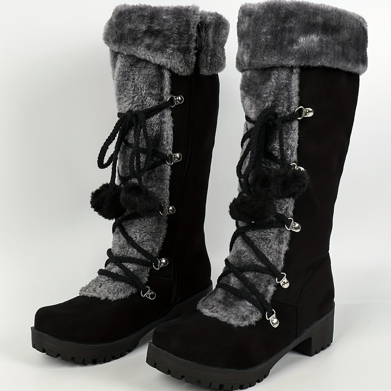 STYLISH HEEL SNOWBOOTS