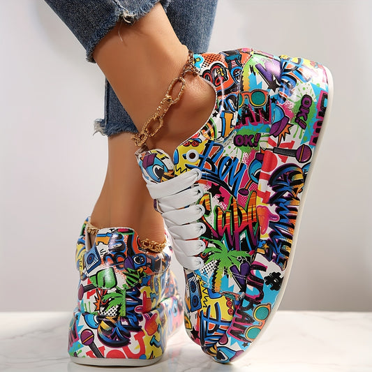 WOMEN GRAFFITI SNEAKERS